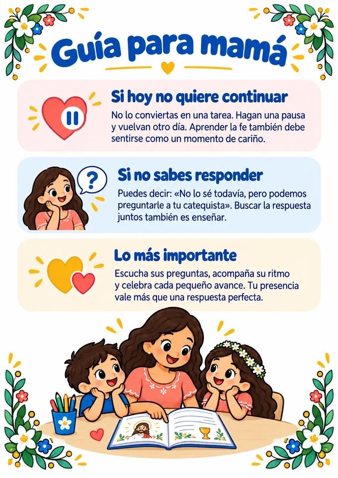 Guía para mamá: qué hacer si no sabes responder