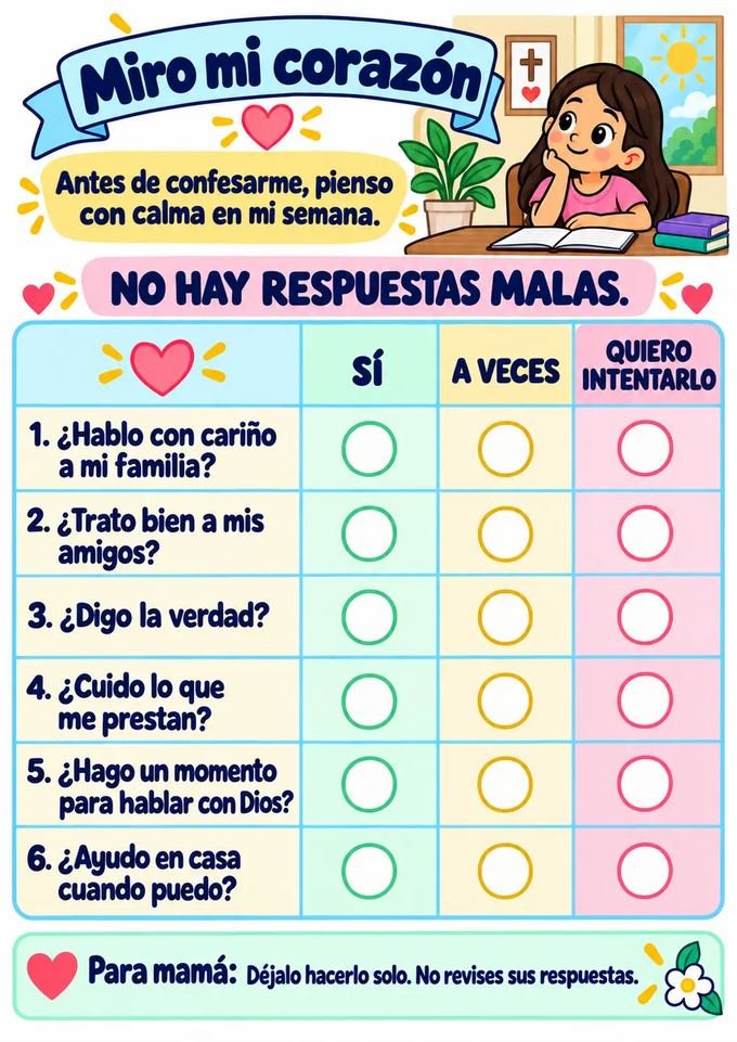 Examen de conciencia: no hay respuestas malas
